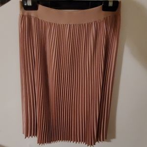 BCBG skirt, soft rose pink, size small